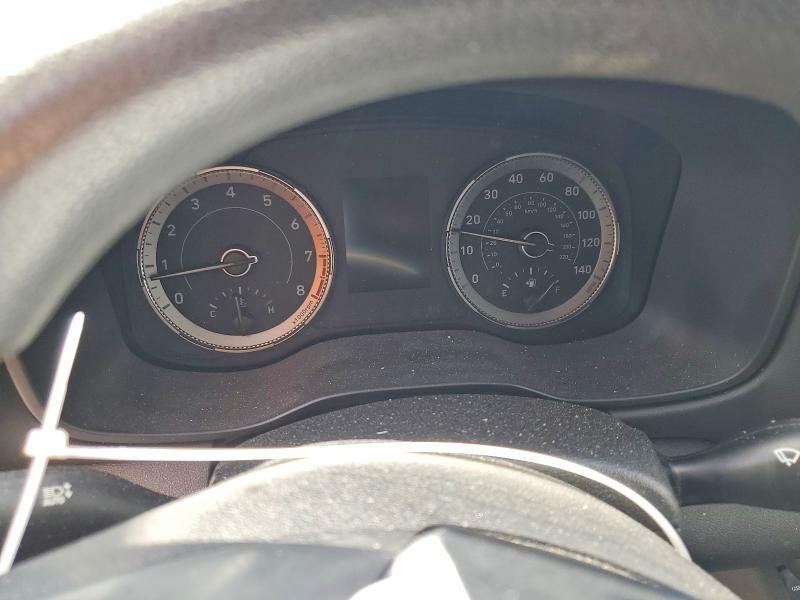 2022 Hyundai Venue VIN KMHRB8A38NU169185 COPART salvage auction — FRONT END, Ut - Salvage Certificate, sold $700 on 2026-07-27 (photo 9)