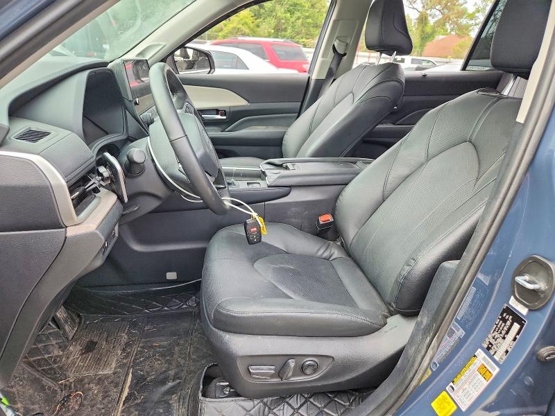 2024 Toyota Highlander VIN 5TDAAAB55RS068627 COPART salvage auction — FRONT END, Az - Cert Of Title - Salvage, sold $27,000 on 2026-07-07 (photo 7)