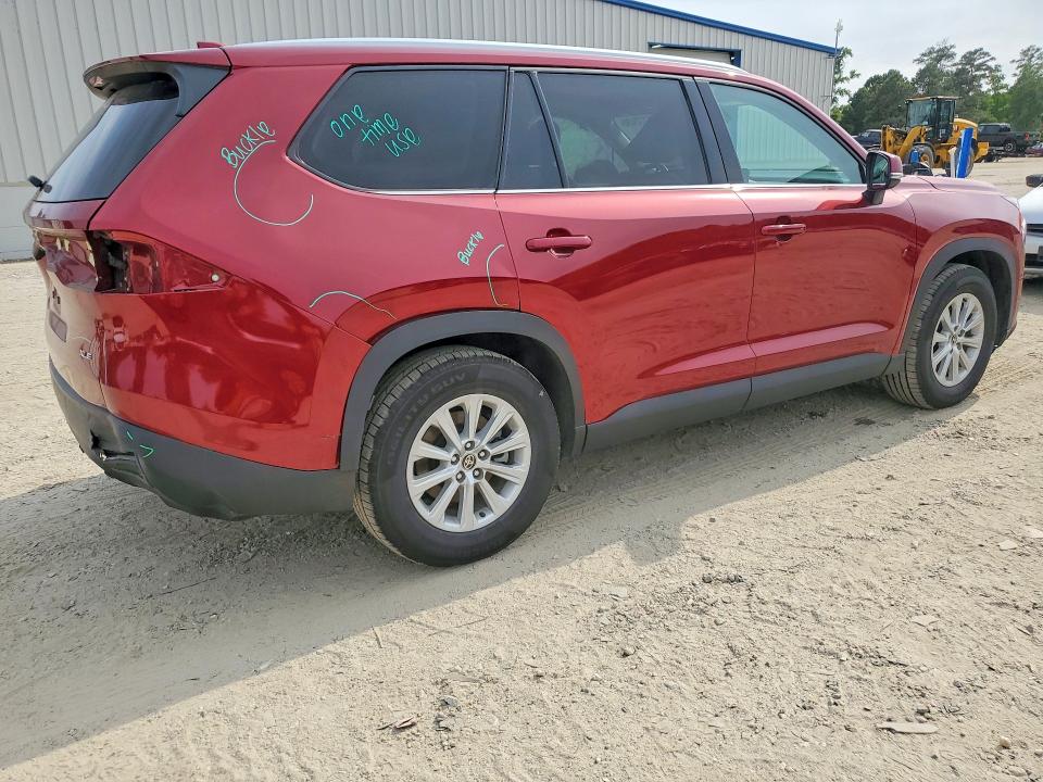 2024 Toyota Highlander VIN 5TDAAAB5XRS039057 COPART salvage auction — REAR END, Va - Cert Of Title - Salvage, sold $300 on 2026-07-21 (photo 3)