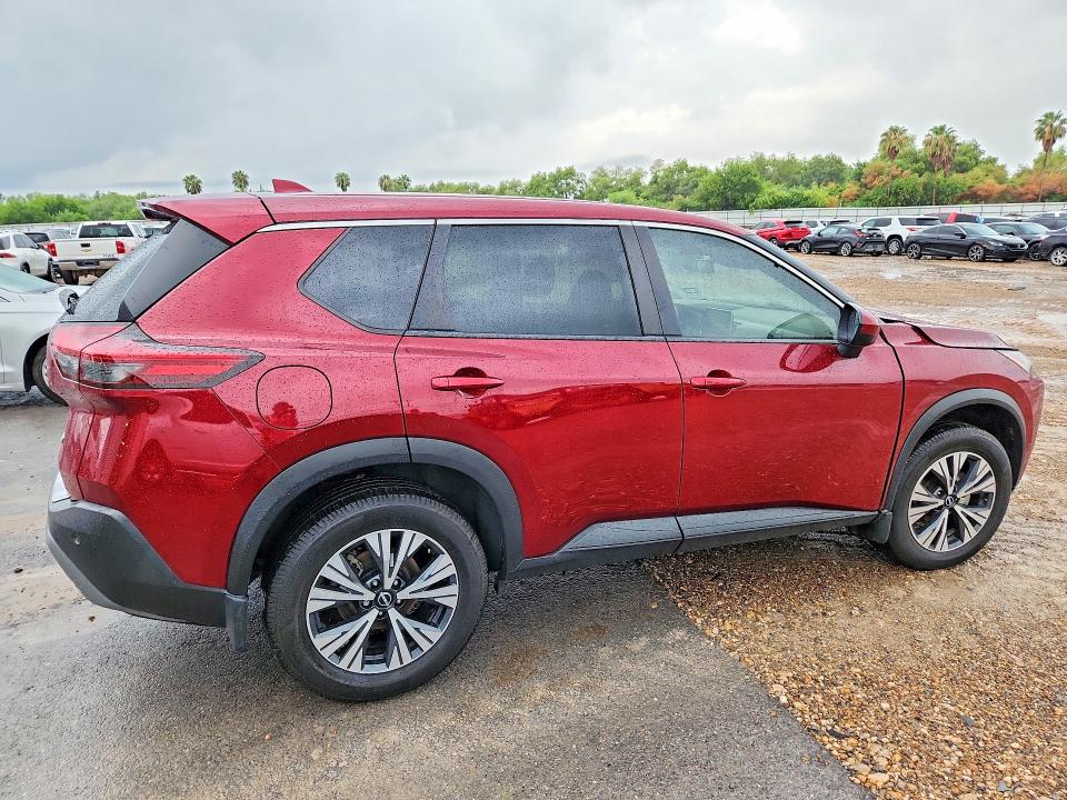 2023 Nissan Rogue VIN JN8BT3BA7PW006901 COPART salvage auction — FRONT END, Tx - Salvage Vehicle Title, sold $5,300 on 2026-07-15 (photo 3)