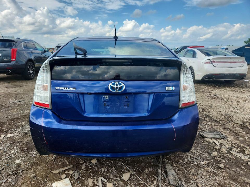 2010 Toyota Prius VIN JTDKN3DU8A1306982 COPART salvage auction — FRONT END, Il - Salvage Certificate, sold $1,300 on 2026-07-29 (photo 6)