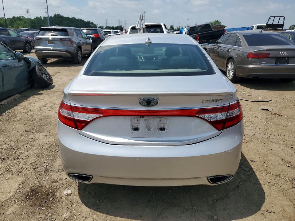 2012 Hyundai Azera VIN KMHFG4JG6CA183536 COPART salvage auction — FRONT END, Mi - Certificate Of Title, sold $1,650 on 2026-07-07 (photo 6)