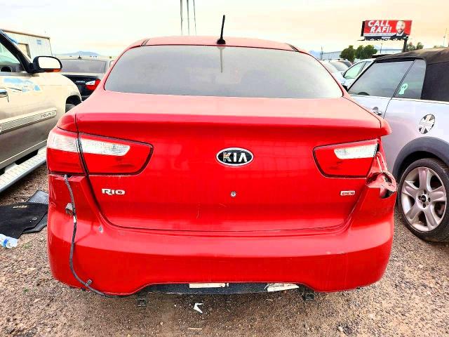 2013 Kia Rio VIN KNADM4A31D6193751 COPART salvage auction — MECHANICAL, Az - Cert Of Title-Previous Salvage, sold $325 on 2026-07-27 (photo 6)