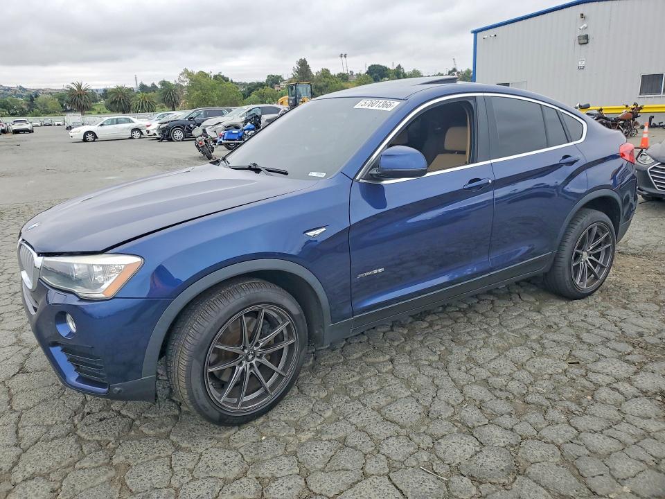 2015 BMW X4 VIN 5UXXW5C50F0E87907 COPART salvage auction — MINOR DENT/SCRATCHES, Ca - Salvage Certificate, sold $3,500 on 2026-07-31 (photo 1)