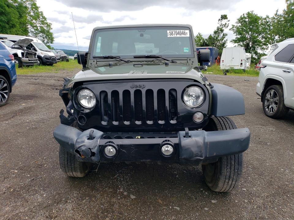 2016 Jeep Wrangler / VIN 1C4BJWDG3GL107939 COPART salvage auction — FRONT END, NJ - CERT OF TITLE W/SALVAGE HISTOR, sold $7,800 on 2026-07-28 (photo 5)