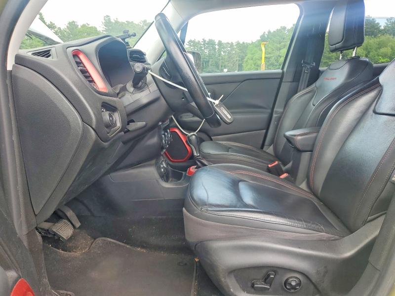 2015 Jeep Renegade VIN ZACCJBCT5FPB93017 COPART salvage auction — FRONT END, Ma - Cert Of Title-Reconstrctd Coll, sold $800 on 2026-07-09 (photo 7)