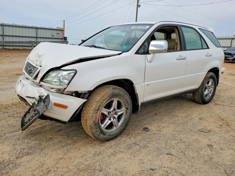 2002 Lexs Rx300 VIN JTJHF10U020273451 COPART salvage auction — FRONT END, VA - CERT OF TITLE - SALVAGE, sold $325 on 2026-07-17 (photo 1)