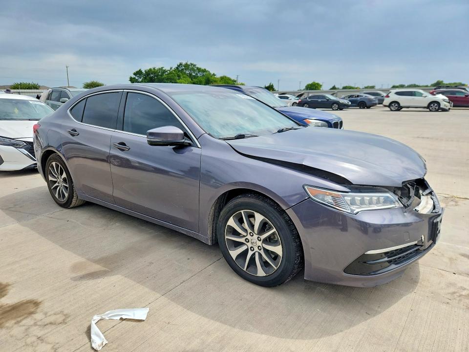 2017 Acura Tlx VIN 19UUB1F51HA010466 COPART salvage auction — FRONT END, Tx - Salvage Vehicle Title, sold $2,550 on 2026-07-02 (photo 4)
