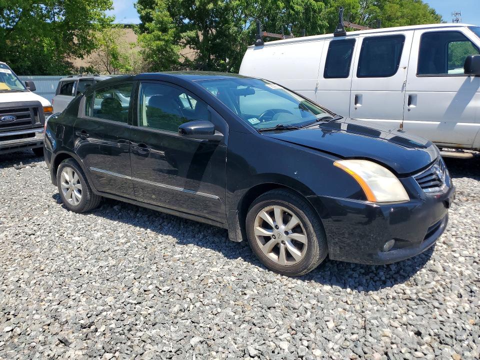 2010 Nissan Sentra VIN 3N1AB6AP5AL714758 COPART salvage auction — ROOF, Ma - Cert Of Title-Reconstrctd Coll, sold $375 on 2026-07-02 (photo 4)