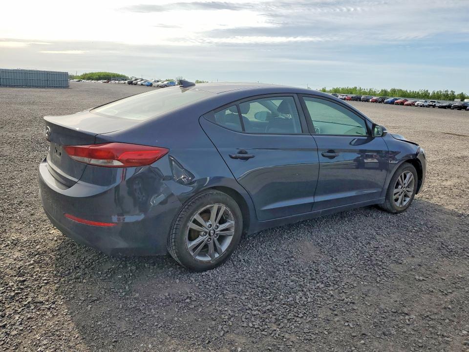 2017 Hyundai Elantra VIN KMHD84LF2HU129584 COPART salvage auction — FRONT END, On - Permit Salvage, sold $650 on 2026-07-21 (photo 3)