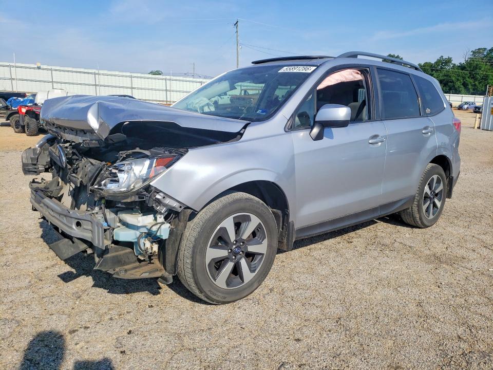 2017 Subaru Forester VIN JF2SJAECXHH409233 COPART salvage auction — FRONT END, VA - CERT OF TITLE - SALVAGE, sold $400 on 2026-07-24 (photo 1)