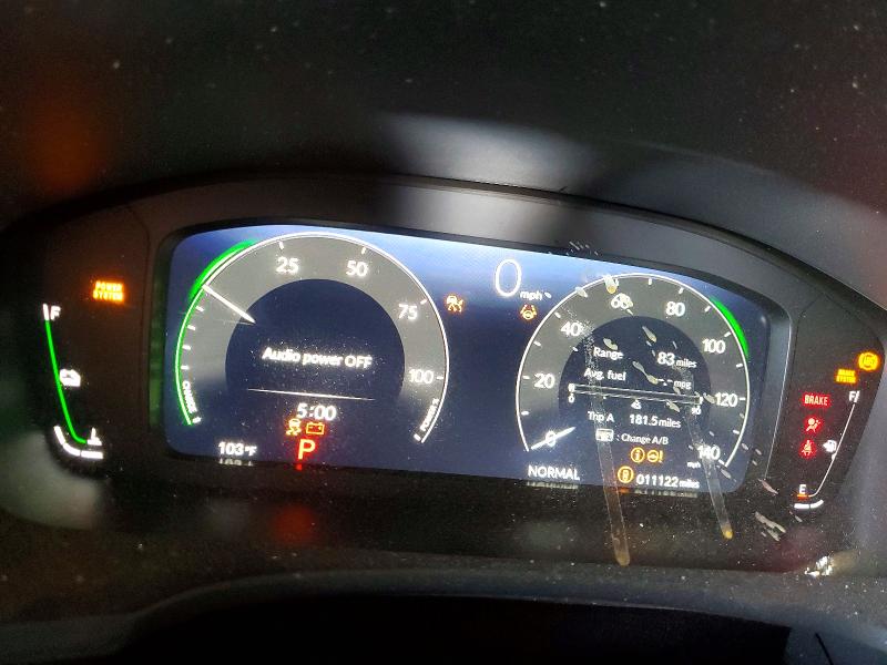 2025 Honda Civic VIN JHMFL4H97SX000405 COPART salvage auction — ALL OVER, Az - Cert Of Title - Salvage, sold $5,200 on 2026-07-27 (photo 9)