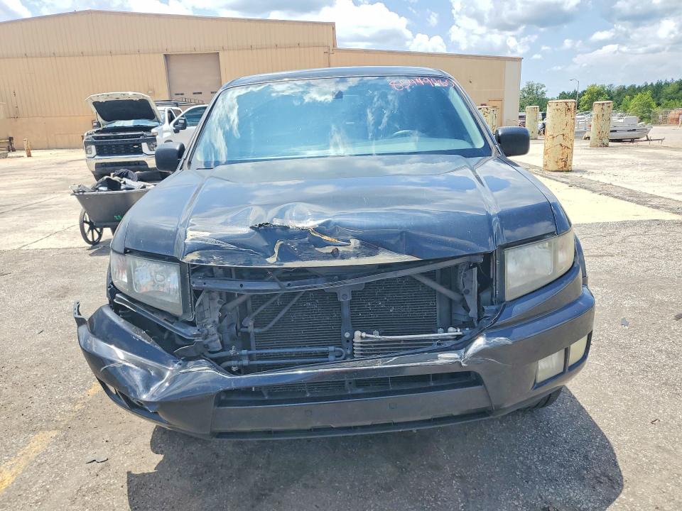 2014 Honda Ridgeline VIN 5FPYK1F72EB014652 COPART salvage auction — FRONT END, Sc - Cert Of Title-Salvage, sold $1,750 on 2026-07-31 (photo 5)