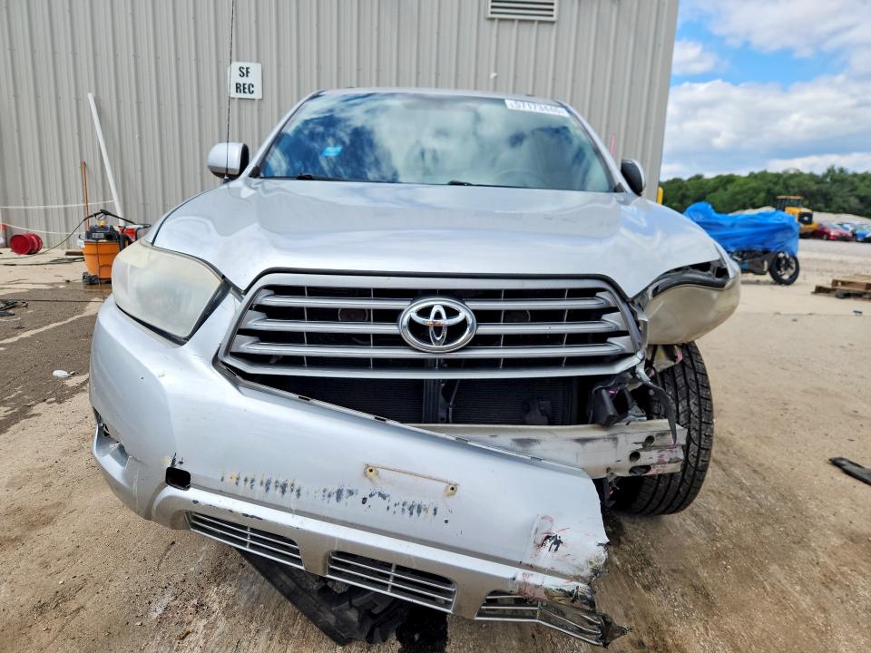 2008 Toyota Highlander VIN JTEDS41A882022124 COPART salvage auction — FRONT END, TN - SALVAGE CERTIFICATE, sold $1,000 on 2026-07-20 (photo 5)