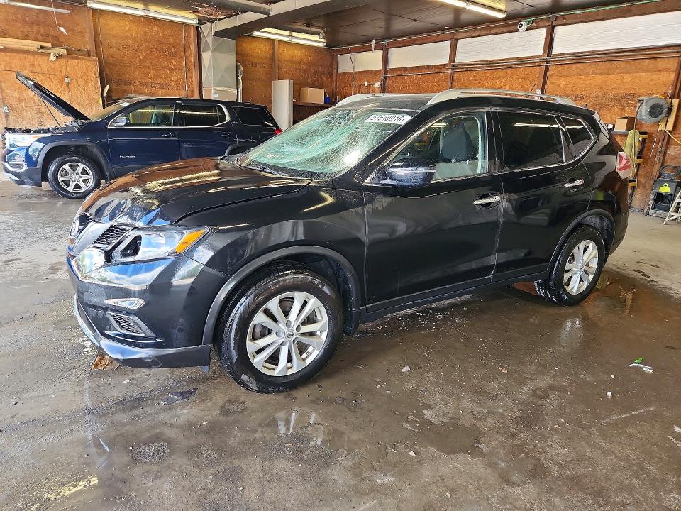2016 Nissan VIN KNMAT2MV6GP598609 COPART salvage auction — FRONT END, Pa - Certificate Of Salvage, sold $825 on 2026-07-02 (photo 1)