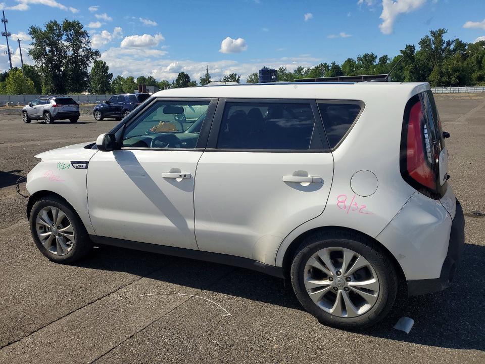 2015 Kia Soul VIN KNDJP3A52F7164989 COPART salvage auction — FRONT END, Or - Salvage Title Certificate, sold $625 on 2026-07-15 (photo 2)