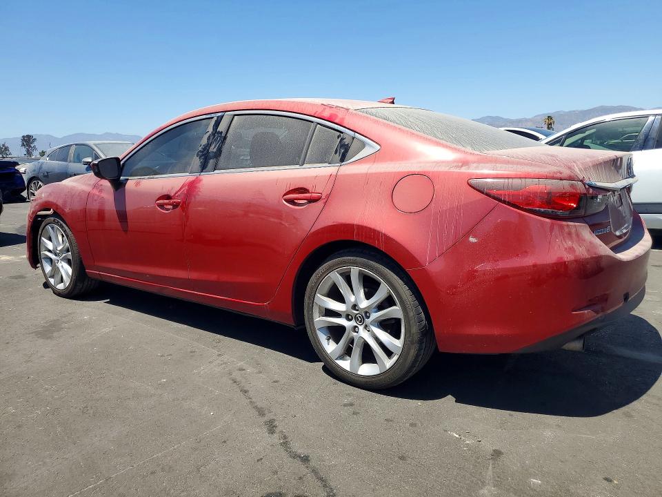 2016 Mazda 6 VIN JM1GJ1V55G1447031 COPART salvage auction — FRONT END, Salvage Title, sold $1,450 on 2026-07-15 (photo 2)