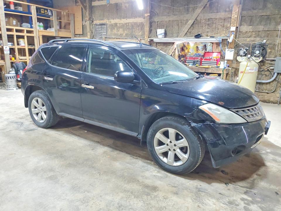 2007 Nissan Murano VIN JN8AZ08W47W607212 COPART salvage auction — FRONT END, Mn - Cert Of Title-Prior Salvage, sold $225 on 2026-07-07 (photo 4)