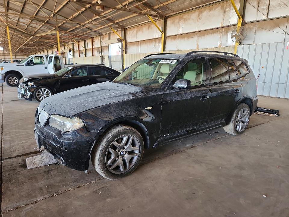2008 BMW X3 VIN WBXPC93478WJ16249 COPART salvage auction — MECHANICAL, Az - Cert Of Title - Salvage (P), sold $475 on 2026-07-29 (photo 1)