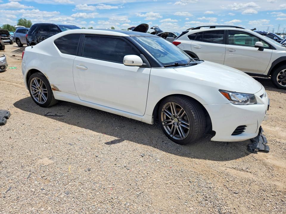 2013 Scion Tc VIN JTKJF5C71D3046975 COPART salvage auction — FRONT END, Il - Junking Cert Of A Vehicle, sold $300 on 2026-07-28 (photo 4)