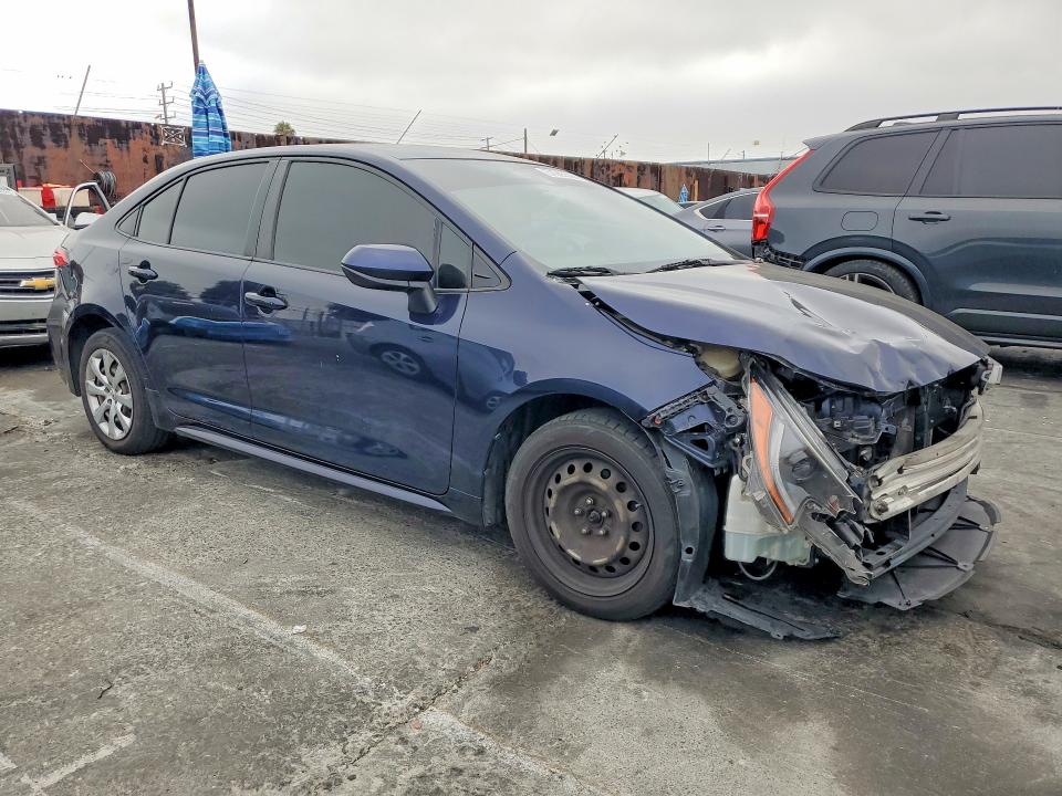 2021 Toyota VIN JTDEPMAE2MJ144149 COPART salvage auction — FRONT END, Ca - Salvage Certificate, sold $3,150 on 2026-07-31 (photo 4)