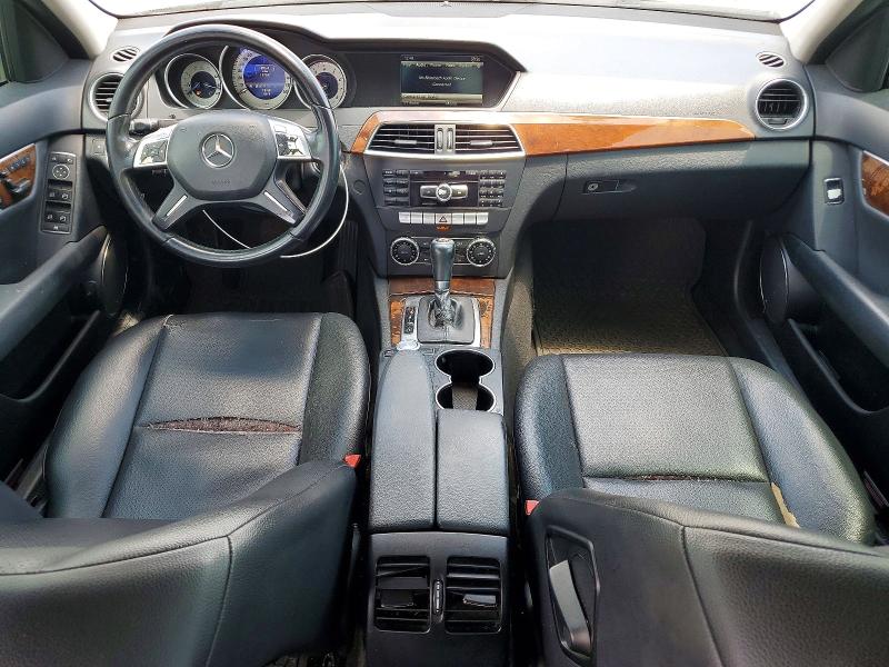 2013 Mercedes-benz C-klasse VIN WDDGF8AB8DR250704 COPART salvage auction — FRONT END, Ga - Cert Of Title-Salvage, sold $1,800 on 2026-07-27 (photo 8)