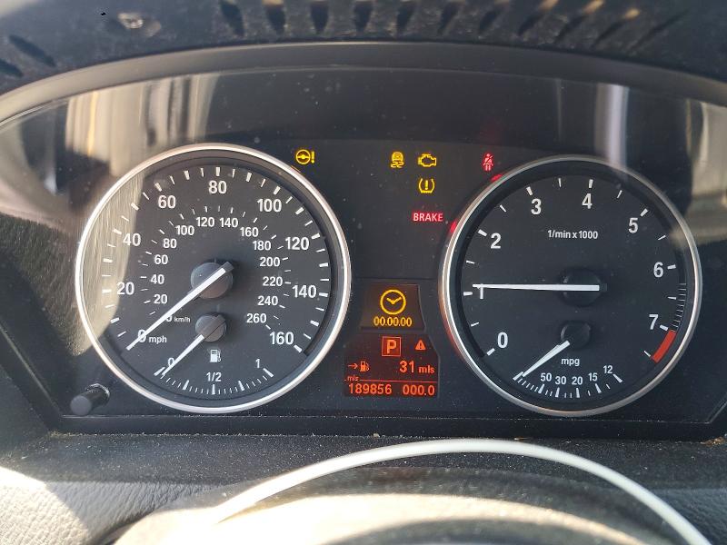 2012 BMW X5 VIN 5UXZV4C57CL752304 COPART salvage auction — SIDE, Nc - Parts Only-Record Of Sale, sold $2,700 on 2026-07-16 (photo 9)