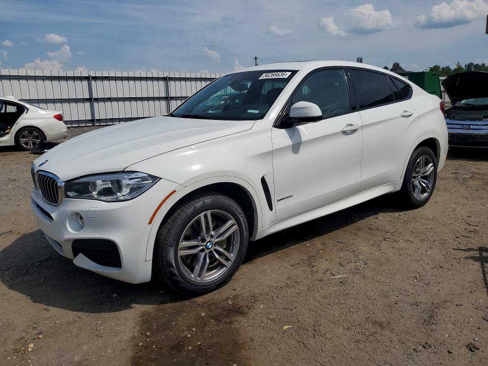 2015 BMW X6 VIN 5UXKU6C52F0F94334 COPART salvage auction — UNDERCARRIAGE, Va - Cert Of Title - Salvage, sold $1,100 on 2026-07-29 (photo 1)