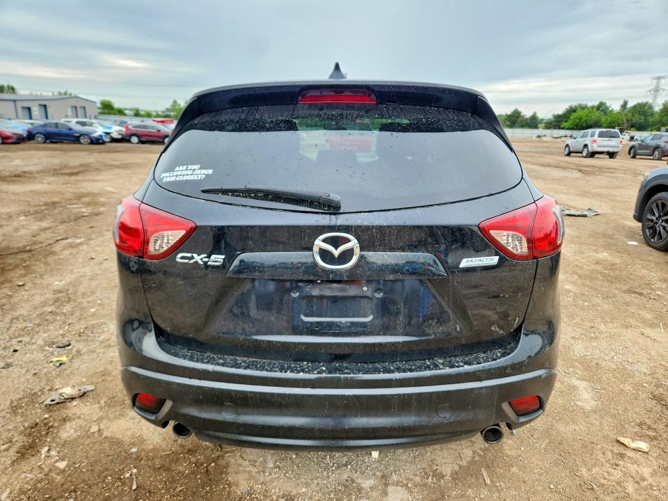 2014 Mazda VIN JM3KE2CY7E0330885 COPART salvage auction — HAIL, Il - Salvage Certificate, sold $550 on 2026-07-28 (photo 6)