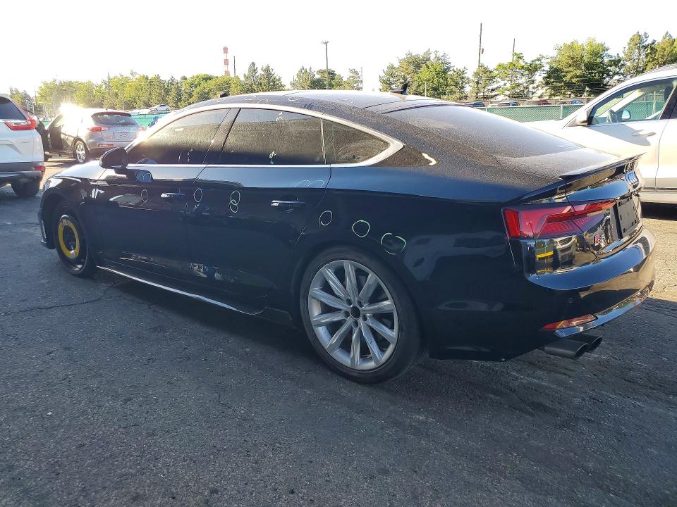 2018 Audi Rs5 VIN WAUC4CF54JA102559 COPART salvage auction — HAIL, Co - Certificate Of Title, sold $5,600 on 2026-07-28 (photo 2)