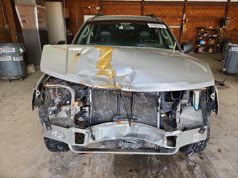 2002 Jeep Grand cherokee VIN 1J4GW48S12C162208 COPART salvage auction — FRONT END, PA - CERTIFICATE OF SALVAGE, sold $300 on 2026-07-02 (photo 5)