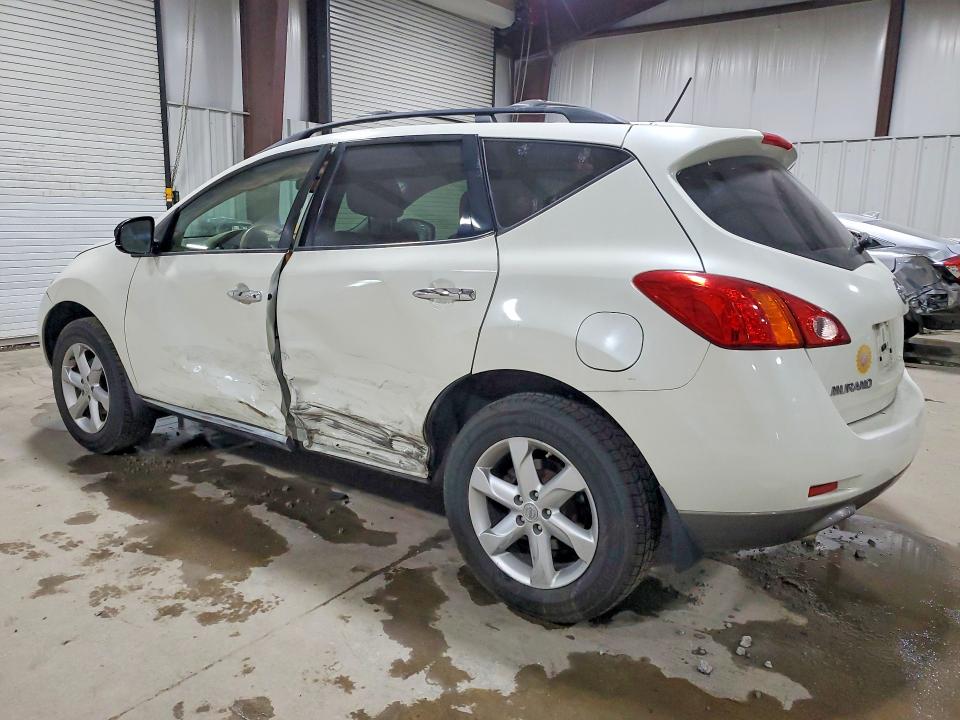 2010 Nissan Murano VIN JN8AZ1MW3AW133322 COPART salvage auction — SIDE, PA - CERTIFICATE OF SALVAGE, sold $450 on 2026-07-15 (photo 2)