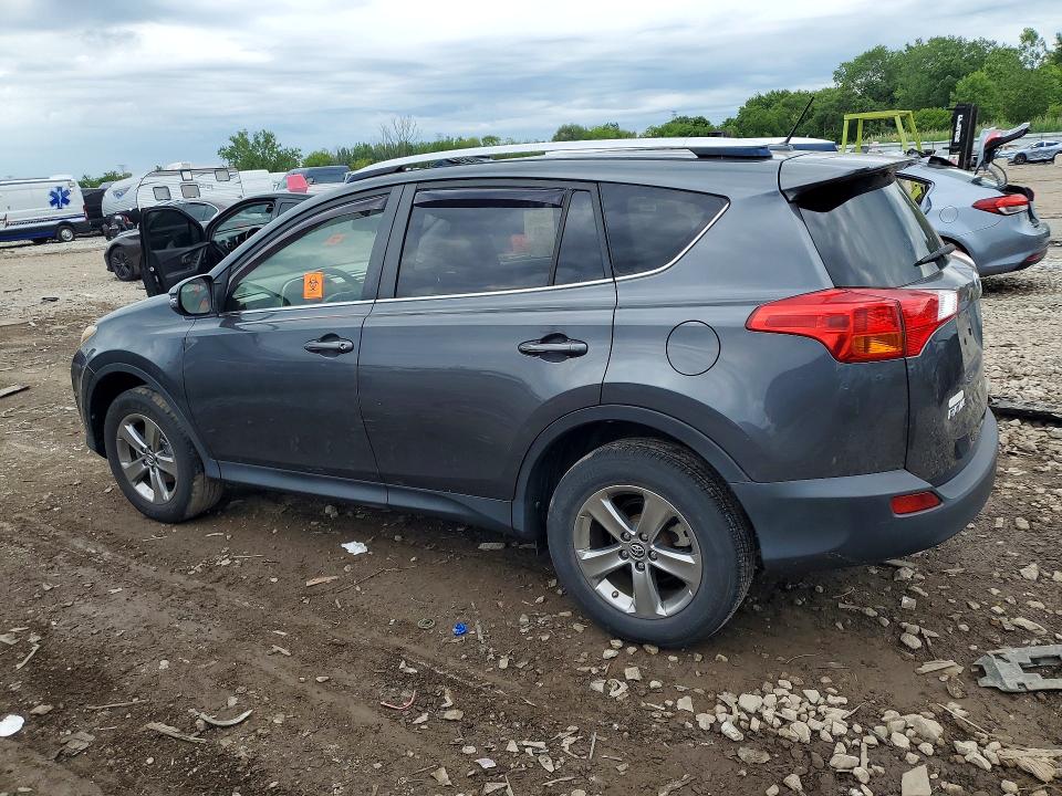 2015 Toyota VIN JTMRFREV2FD129759 COPART salvage auction — SIDE, IL - SALVAGE CERTIFICATE, sold $5,100 on 2026-07-29 (photo 2)