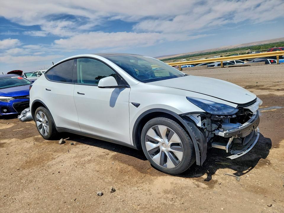 2024 Tesla VIN 7SAYGDEE6RA259598 COPART salvage auction — FRONT END, NM - CERT OF TITLE-SALVAGE, sold $575 on 2026-07-27 (photo 4)