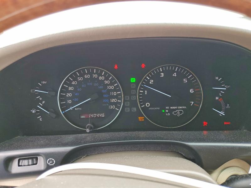 2006 Lexus Lx 470 VIN JTJHT00WX64018342 COPART salvage auction — SIDE, WA - BILL OF SALE, sold $7,100 on 2026-07-13 (photo 9)