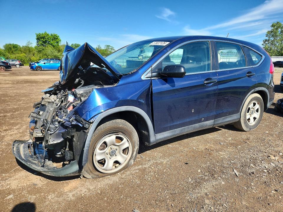 2015 Honda VIN 5J6RM4H34FL099893 COPART salvage auction — FRONT END, Oh - Certificate Of Title, sold $850 on 2026-07-02 (photo 1)