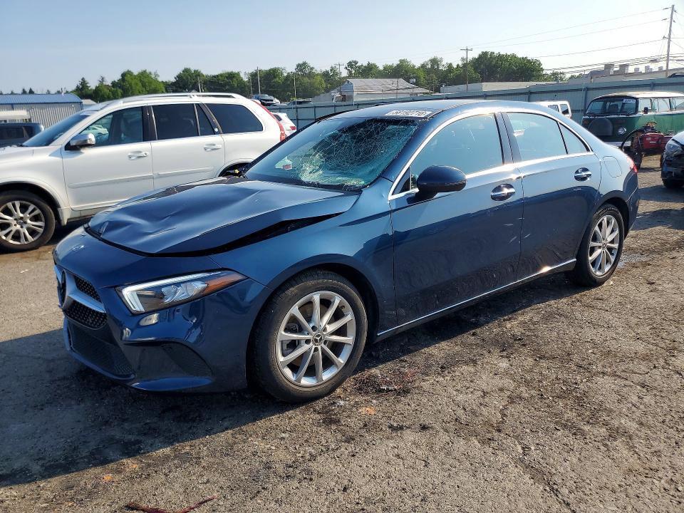2020 Mercedes-benz A-klasse VIN WDD3G4FB1LW039633 COPART salvage auction — FRONT END, Pa - Certificate Of Salvage, sold $8,600 on 2026-07-10 (photo 1)