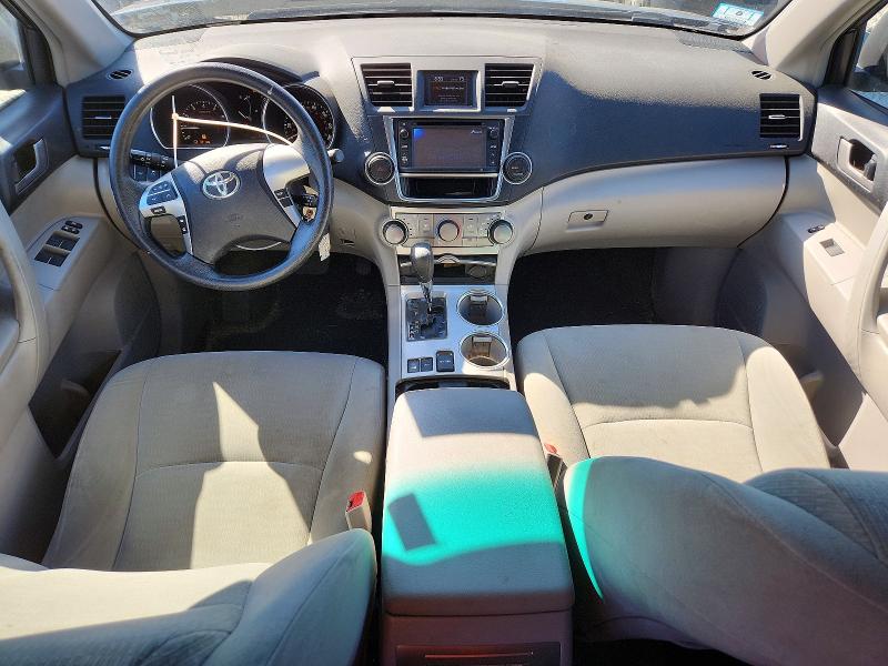 2013 Toyota Highlander VIN 5TDBK3EH8DS197361 COPART salvage auction — FRONT END, Ma - Cert Of Title-Reconstrctd Coll, sold $4,050 on 2026-07-27 (photo 8)