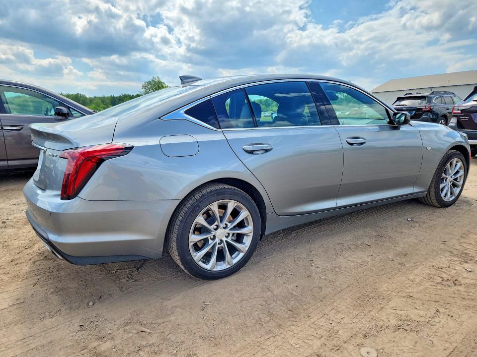 2024 Cadillac Ct5 VIN 1G6DT5RK2R0101468 COPART salvage auction — HAIL, Oh - Cert Of Title-Salvage, sold $15,300 on 2026-07-02 (photo 3)