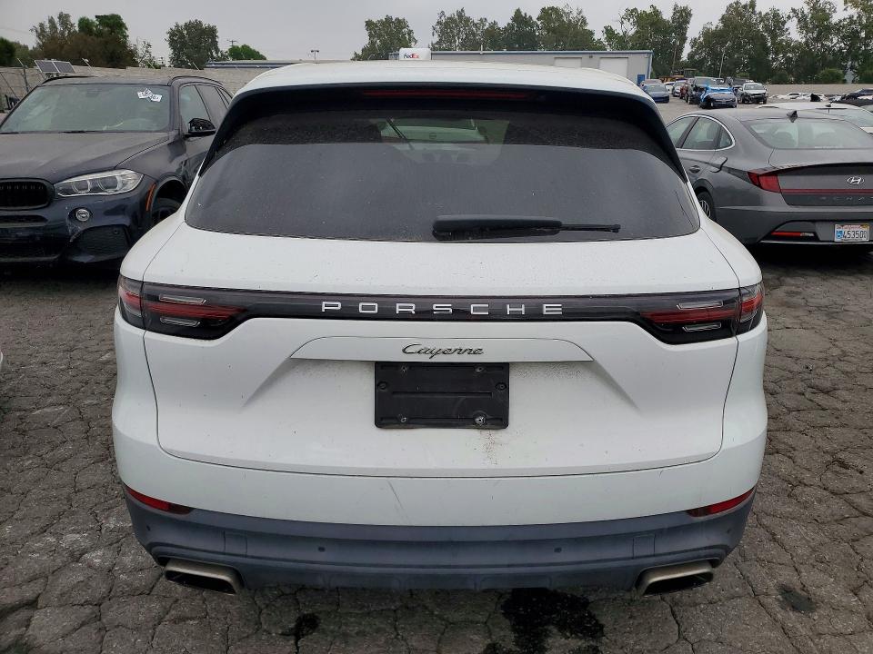 2019 Porsche Cayenne VIN WP1AA2AY1KDA10970 COPART salvage auction — MINOR DENT/SCRATCHES, Ca - Dis/Dlr/Exp Only Clean Title (P), sold $19,900 on 2026-07-18 (photo 6)
