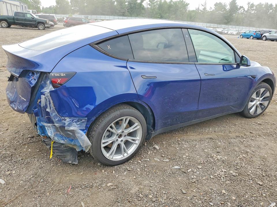 2021 Tesla Model y VIN 5YJYGDEE8MF074560 COPART salvage auction — REAR END, Pa - Certificate Of Salvage, sold $7,400 on 2026-07-06 (photo 3)
