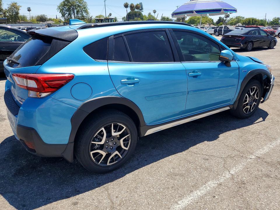 2019 Subaru VIN JF2GTDEC7KH352739 COPART salvage auction — FRONT END, Ca - Salvage Certificate, sold $3,950 on 2026-07-31 (photo 3)