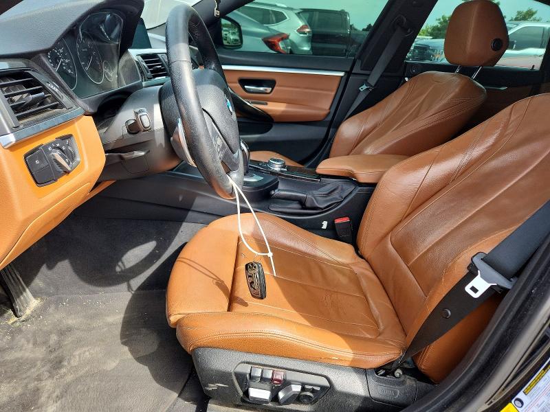 2016 BMW 4er VIN WBA4A9C57GG695974 COPART salvage auction — HAIL, Mo - Certificate Of Title, sold $3,700 on 2026-07-10 (photo 7)
