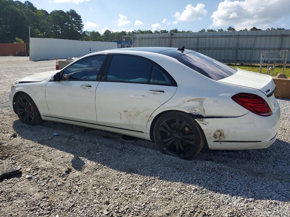 2014 Mercedes-benz S class VIN WDDUG8CB7EA012517 COPART salvage auction — ALL OVER, Ga - Cert Of Title-Rebuilt Salvage, sold $2,950 on 2026-08-17 (photo 2)