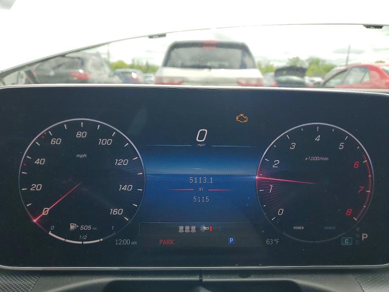 2024 Mercedes-benz VIN W1KAF4HB1RR232959 COPART salvage auction — FRONT END, Ma - Cert Of Title-Salvage, sold $18,700 on 2026-07-06 (photo 9)
