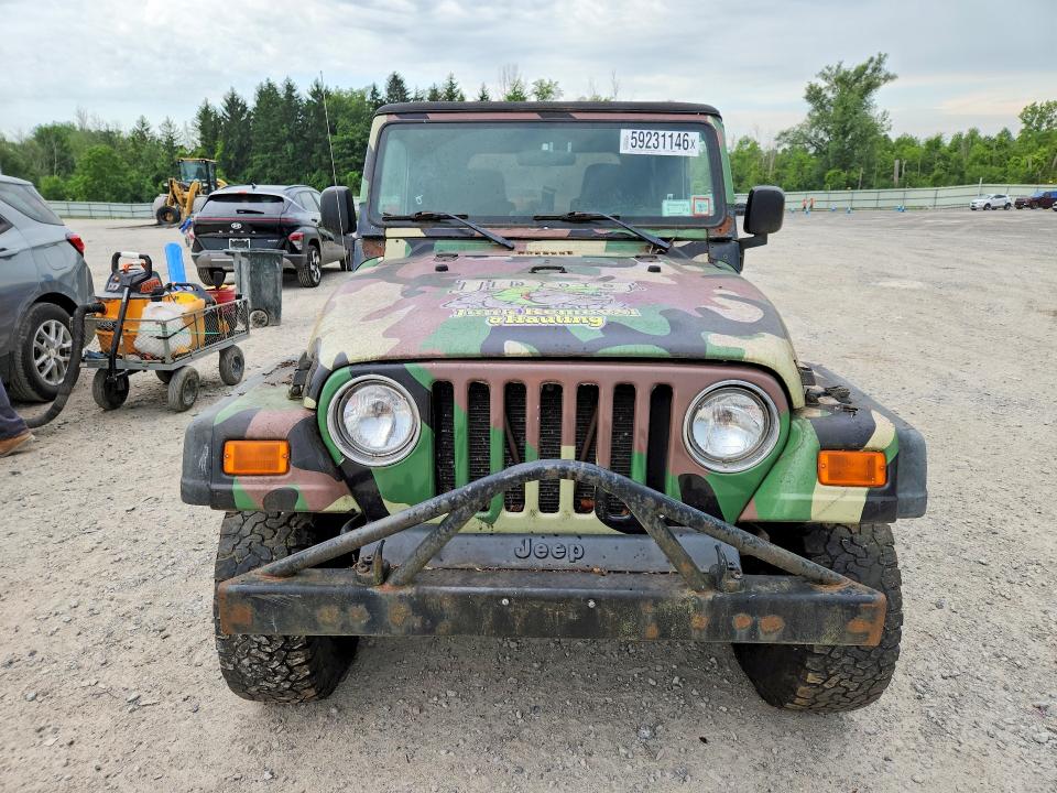 2006 Jeep Wrangler / VIN 1J4FA44S66P735134 COPART salvage auction — NORMAL WEAR, NY - CERTIFICATE OF TITLE, sold $550 on 2026-07-27 (photo 5)