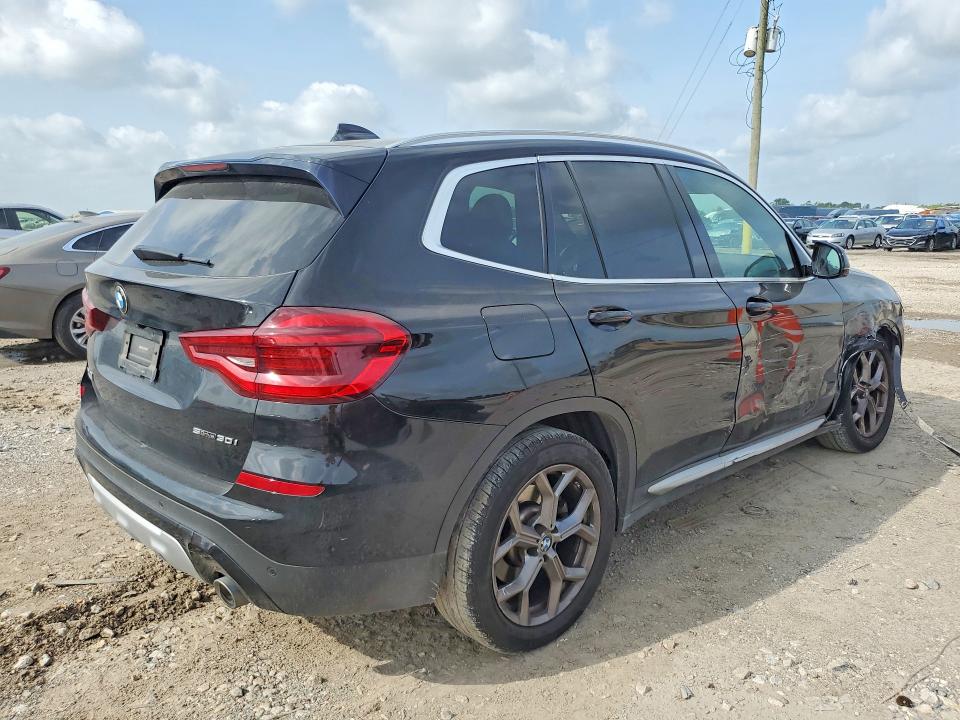 2021 BMW X3 VIN 5UXTY3C01M9F84219 COPART salvage auction — FRONT END, TX - SALVAGE VEHICLE TITLE (P), sold $6,100 on 2026-07-13 (photo 3)