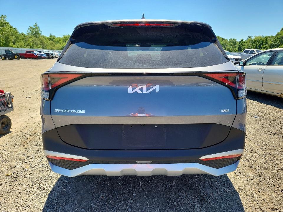 2025 Kia Sportage VIN 5XYK3CDF4SG290742 COPART salvage auction — FRONT END, Ma - Cert Of Title-Salvage, sold $8,300 on 2026-07-22 (photo 6)
