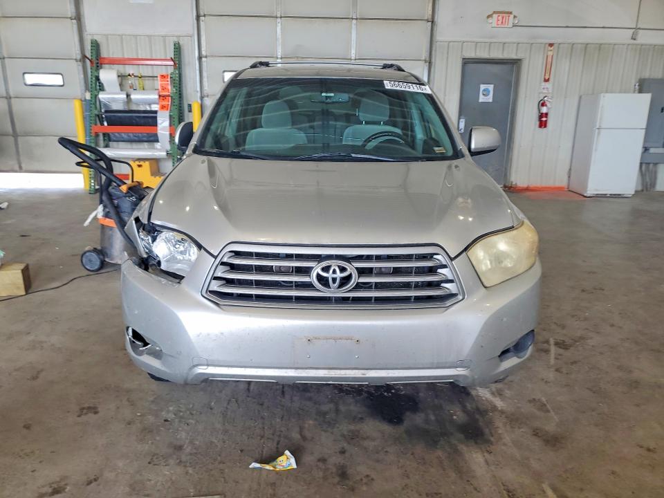 2008 Toyota Highlander VIN JTEDS41A482021083 COPART salvage auction — FRONT END, Mo - Salvage Certificate Of Title, sold $1,550 on 2026-07-28 (photo 5)