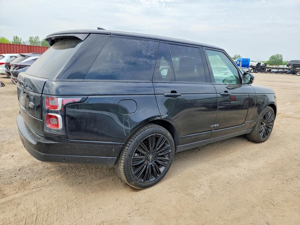 2019 Land rover RANGE ROVER VIN SALGS2RE5KA548259 COPART salvage auction — FRONT END, On - Permit No Brand - Unfit, sold $15,450 on 2026-07-09 (photo 3)